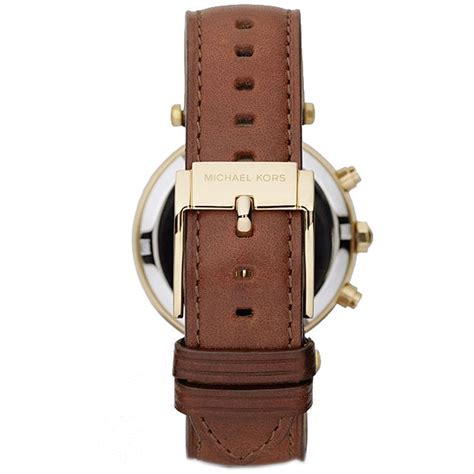 michael kors brown leather strap mens watch|replacement Michael Kors Watch bands.